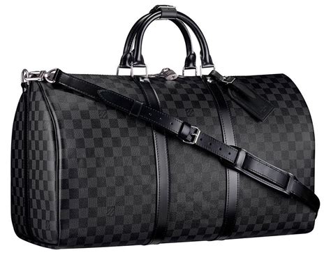 men's black louis vuitton duffle bag